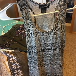 Tribal print tank top